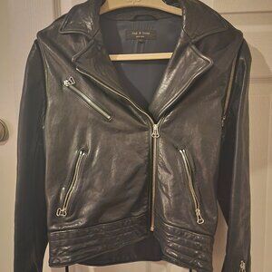 rag & bone leather jacket